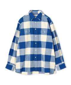 【別注】INDIVIDUALIZED SHIRTS コットン CPOシャツ