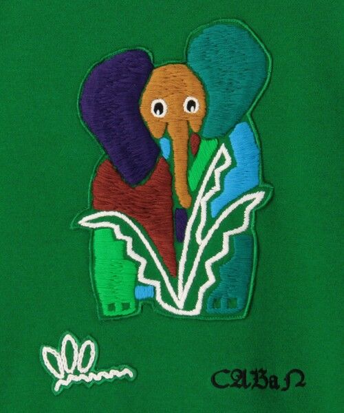 TOMORROWLAND / トゥモローランド ニット・セーター | CABaN コットンカシミヤ Elephantエンブロイダリークルーネックプルオーバー | 詳細17