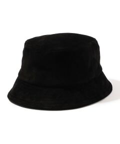 KIJIMA TAKAYUKI CALF SUEDE BUCKET HAT