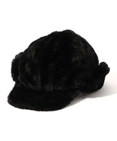 KIJIMA TAKAYUKI FAUX FUR EARMUFF CAP