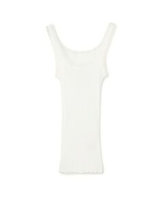 TOMORROWLAND / トゥモローランド タンクトップ | チュールリブ タンクトップ