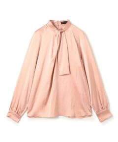 TOMORROWLAND / トゥモローランド シャツ・ブラウス（半袖以外） | ウォッシャブルサテン フロントタイブラウス