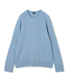 TOMORROWLAND / トゥモローランド ニット・セーター | ライトテクスチャードカシミヤ ラグランスリーブプルオーバー MLTC3705