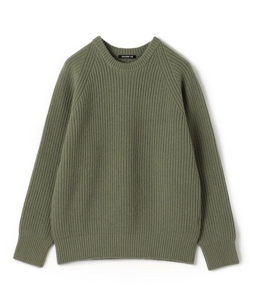 TOMORROWLAND/トゥモローランド フィッシャーマンズリブニット 53 グリーン F