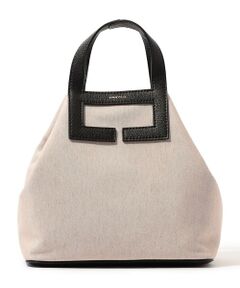 TOMORROWLAND / トゥモローランド ハンドバッグ | LORISTELLA キャンバスコンビ バッグ