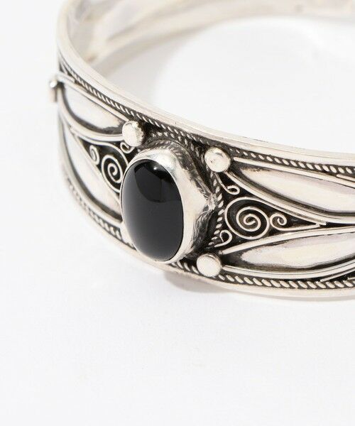TOMORROWLAND / トゥモローランド ブレスレット・バングル | 【別注】Adawat'n Tuareg×TOMORROWLAND オニキス シルバーバングル | 詳細3