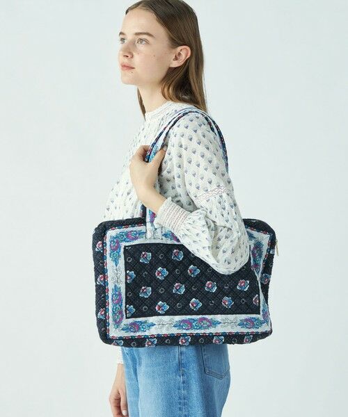 TOMORROWLAND / トゥモローランド ショルダーバッグ | ポリエステルプリントキルト ショルダーバッグ | 詳細1