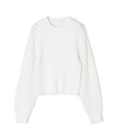 TOMORROWLAND / トゥモローランド ニット・セーター | レーヨンストレッチ クルーネックプルオーバー