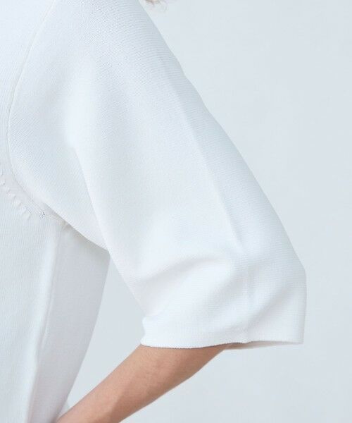 TOMORROWLAND / トゥモローランド ニット・セーター | レーヨンストレッチ ワイドスリーブプルオーバー | 詳細6