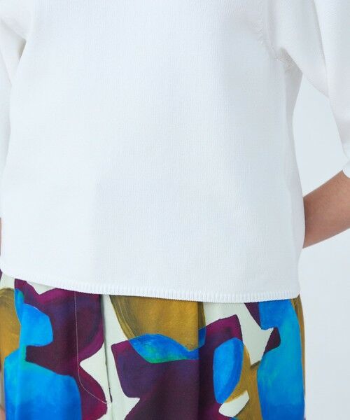 TOMORROWLAND / トゥモローランド ニット・セーター | レーヨンストレッチ ワイドスリーブプルオーバー | 詳細7