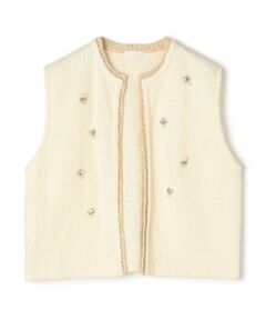 楽天市場】【SALE／30%OFF】ニットジョーゼット ロングジレ