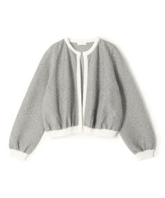 TOMORROWLAND / トゥモローランド カーディガン・ボレロ | ダブルフェイスノット クルーネックカーディガン