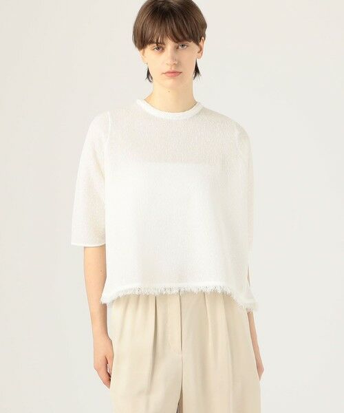 TOMORROWLAND tricot スーパーファインラムウール