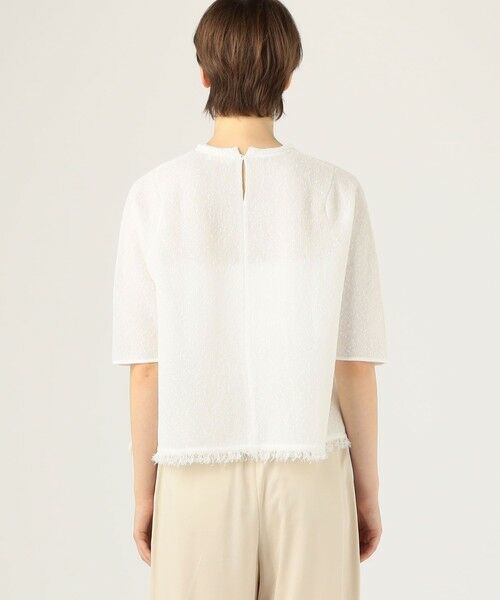 TOMORROWLAND / トゥモローランド ニット・セーター | ダブルフェイスノット ワイドプルオーバー | 詳細3