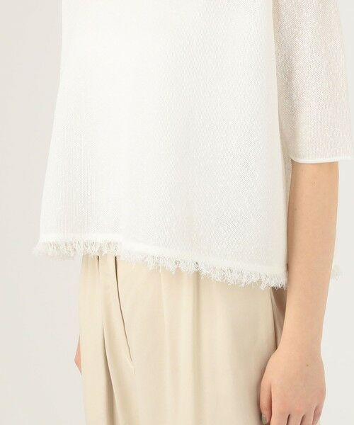 TOMORROWLAND / トゥモローランド ニット・セーター | ダブルフェイスノット ワイドプルオーバー | 詳細5