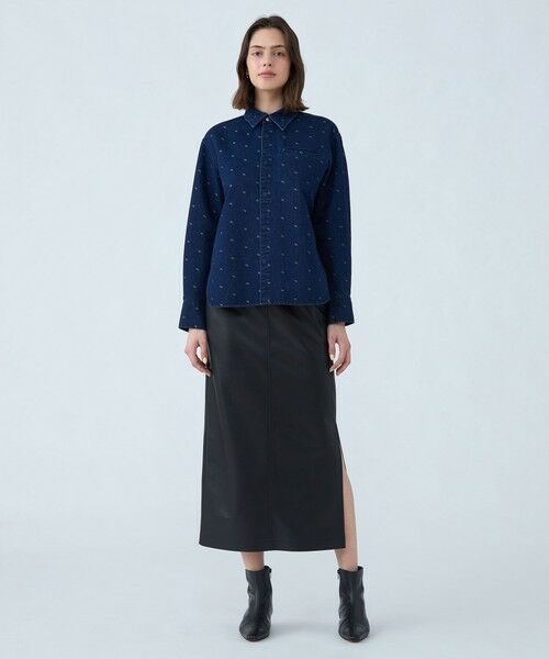 TOMORROWLAND / トゥモローランド シャツ・ブラウス（半袖以外） | デニムスパークジャカード レギュラーシャツ | 詳細1