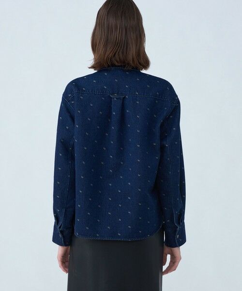 TOMORROWLAND / トゥモローランド シャツ・ブラウス（半袖以外） | デニムスパークジャカード レギュラーシャツ | 詳細4