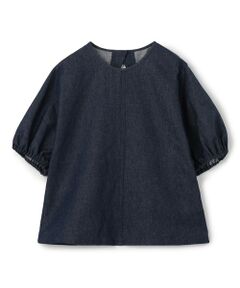 TOMORROWLAND / トゥモローランド シャツ・ブラウス | 【WEB限定】リアクティブデニム パフスリーブブラウス