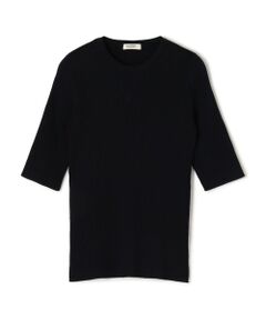 TOMORROWLAND / トゥモローランド ニット・セーター | コットンリブ クルーネックプルオーバー