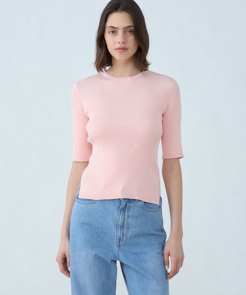 TOMORROWLAND / トゥモローランド ニット・セーター | コットンリブ クルーネックプルオーバー | 詳細2