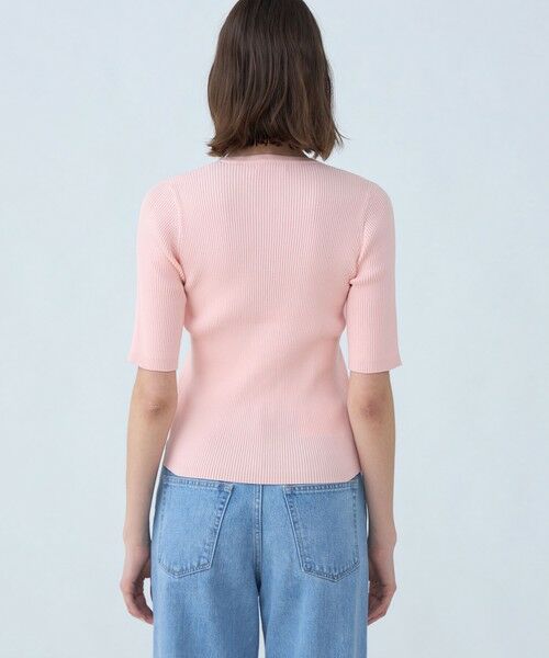 TOMORROWLAND / トゥモローランド ニット・セーター | コットンリブ クルーネックプルオーバー | 詳細4