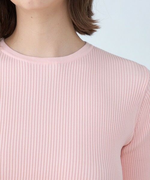 TOMORROWLAND / トゥモローランド ニット・セーター | コットンリブ クルーネックプルオーバー | 詳細5