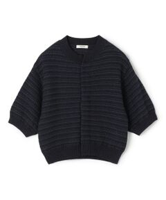 TOMORROWLAND / トゥモローランド カーディガン・ボレロ | ギマコットン ハーフスリーブカーディガン
