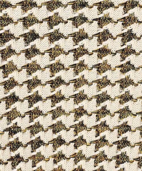 TOMORROWLAND / トゥモローランド ニット・セーター | ハウンドトゥース キーネックプルオーバー | 詳細8