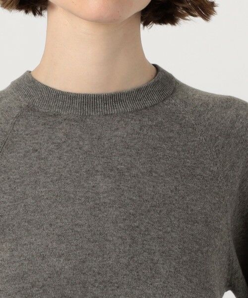 TOMORROWLAND / トゥモローランド ニット・セーター | ファブリックコンビ クルーネックプルオーバー | 詳細5