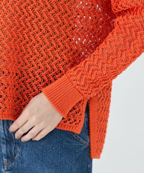 TOMORROWLAND / トゥモローランド ニット・セーター | メッシュコットン スキッパープルオーバー | 詳細6