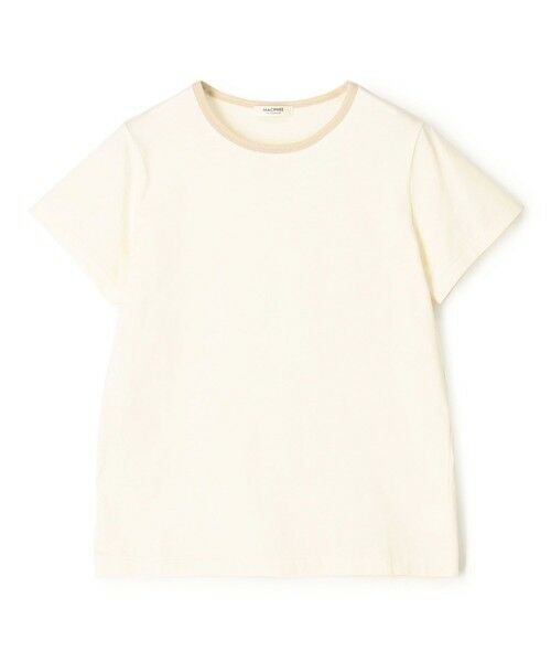 TOMORROWLAND/トゥモローランド 【WEB限定・先行予約】コットンジャージー トリムTシャツ 12 ホワイト系 S(9号) TOMORROWLAND/トゥモローランド 【WEB限定・先行予約】コットンジャージー トリムTシャツ 12 ホワイト系 S(9号)