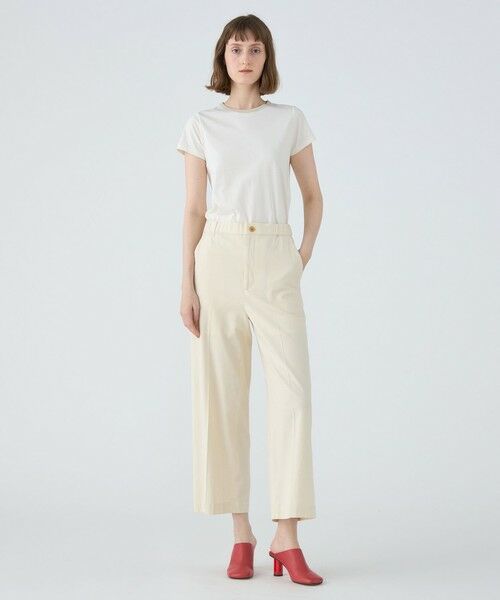 TOMORROWLAND / トゥモローランド Tシャツ | 【WEB限定】コットンジャージー トリムTシャツ | 詳細3