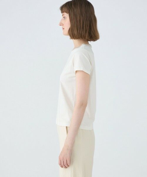 TOMORROWLAND / トゥモローランド Tシャツ | 【WEB限定】コットンジャージー トリムTシャツ | 詳細5