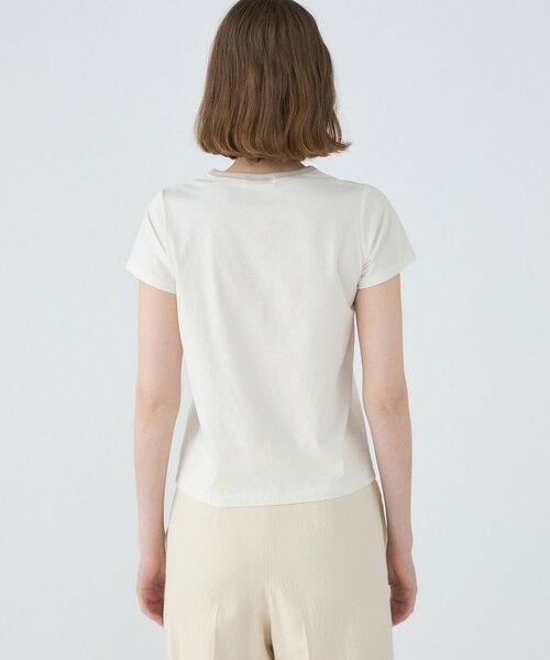 TOMORROWLAND / トゥモローランド Tシャツ | 【WEB限定】コットンジャージー トリムTシャツ | 詳細6