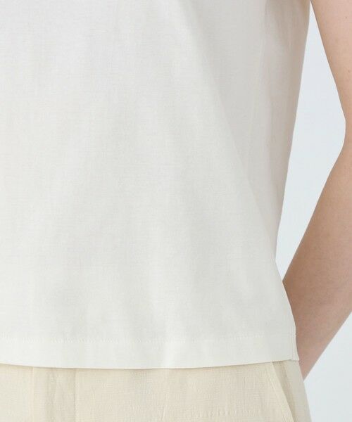 TOMORROWLAND / トゥモローランド Tシャツ | 【WEB限定】コットンジャージー トリムTシャツ | 詳細9