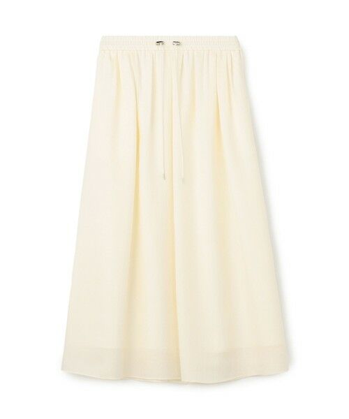 TOMORROWLAND / トゥモローランド ロング・マキシ丈スカート | 【WEB限定】クレープサテン ギャザーロングスカート | 詳細13