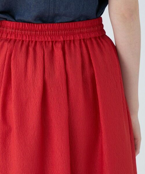 TOMORROWLAND / トゥモローランド ロング・マキシ丈スカート | 【WEB限定】クレープサテン ギャザーロングスカート | 詳細6