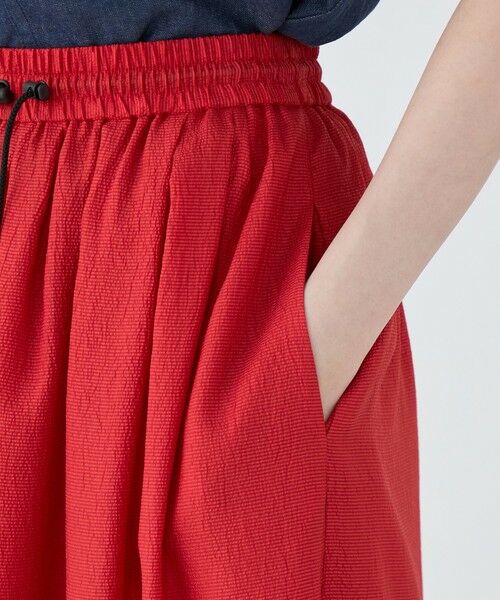 TOMORROWLAND / トゥモローランド ロング・マキシ丈スカート | 【WEB限定】クレープサテン ギャザーロングスカート | 詳細7