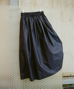 TOMORROWLAND / トゥモローランド ロング・マキシ丈スカート | 【WEB限定】クリスピータフタ ギャザーロングスカート