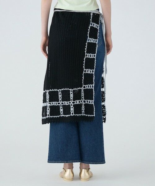 TOMORROWLAND / トゥモローランド ミニ・ひざ丈スカート | ギマクロシェ ラップスカート | 詳細4