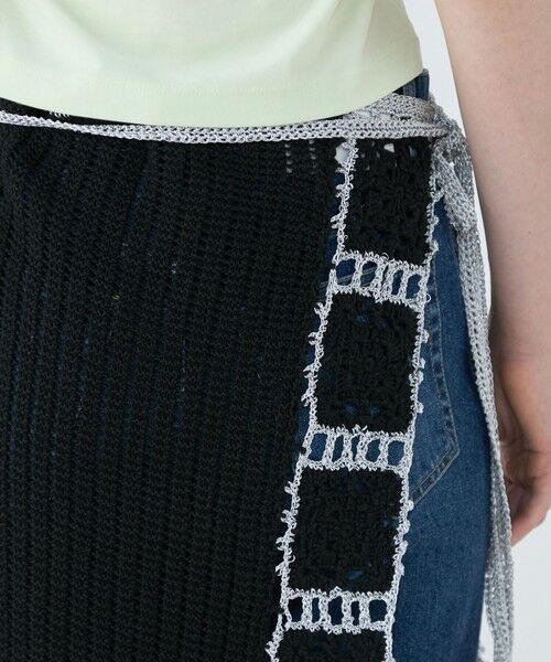 TOMORROWLAND / トゥモローランド ミニ・ひざ丈スカート | ギマクロシェ ラップスカート | 詳細5