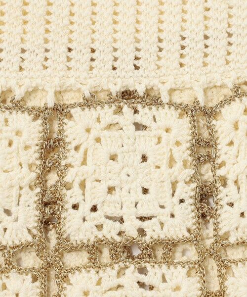 TOMORROWLAND / トゥモローランド ミニ・ひざ丈スカート | ギマクロシェ ラップスカート | 詳細9