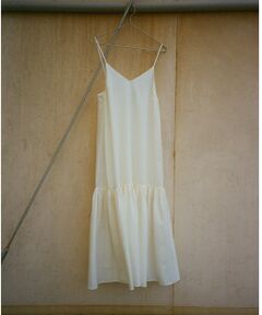 TOMORROWLAND / トゥモローランド ロング・マキシ丈ワンピース | 【WEB限定】クレープサテン ティアードキャミソールワンピース