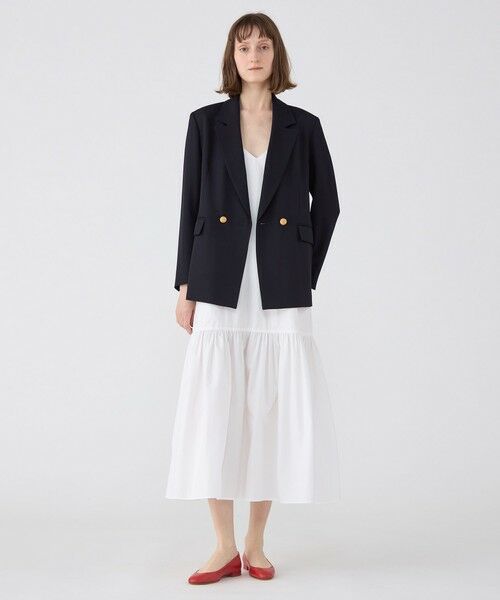 TOMORROWLAND / トゥモローランド テーラードジャケット | 【WEB限定】ウールギャバジン ダブルブレストジャケット | 詳細1