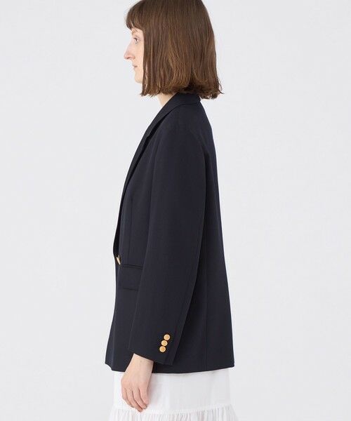 TOMORROWLAND / トゥモローランド テーラードジャケット | 【WEB限定】ウールギャバジン ダブルブレストジャケット | 詳細3