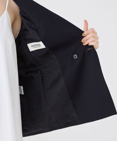 TOMORROWLAND / トゥモローランド テーラードジャケット | 【WEB限定】ウールギャバジン ダブルブレストジャケット | 詳細5