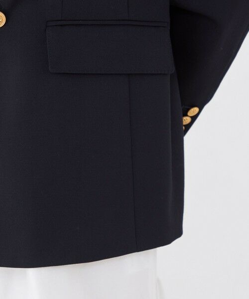 TOMORROWLAND / トゥモローランド テーラードジャケット | 【WEB限定】ウールギャバジン ダブルブレストジャケット | 詳細8