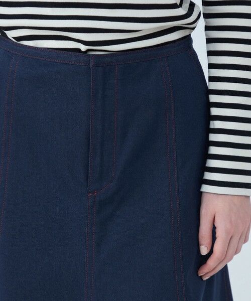 TOMORROWLAND / トゥモローランド デニムスカート | ソワデニム パネルフレアスカート | 詳細5