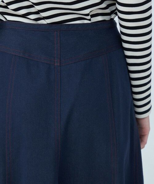 TOMORROWLAND / トゥモローランド デニムスカート | ソワデニム パネルフレアスカート | 詳細6