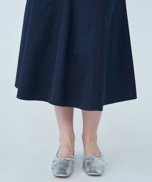 TOMORROWLAND / トゥモローランド デニムスカート | ソワデニム パネルフレアスカート | 詳細8